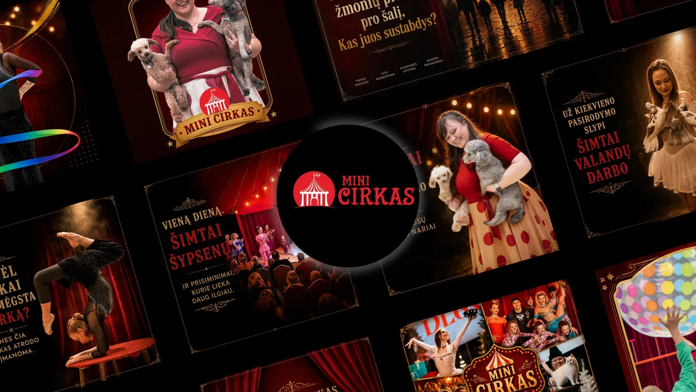 MINI Cirkas social media content